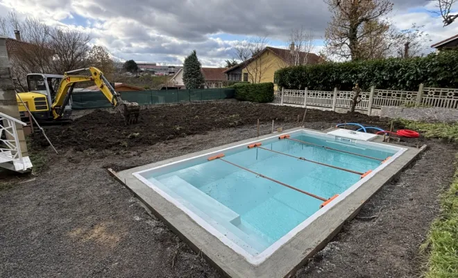 Travaux de terrassement, Montbrison, Cheminal Paysage