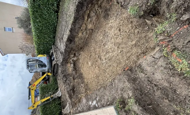 Travaux de terrassement, Montbrison, Cheminal Paysage