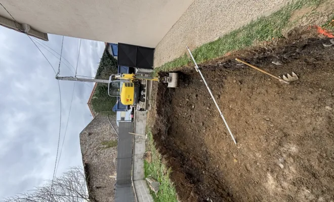 Travaux de terrassement, Montbrison, Cheminal Paysage